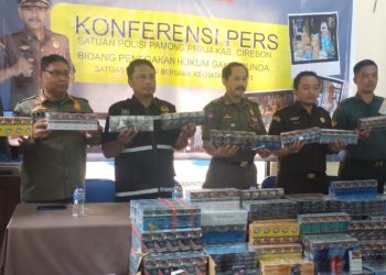 Peredaran Marak, Ribuan Bungkus Rokok Ilegal Disita Tim Gabungan