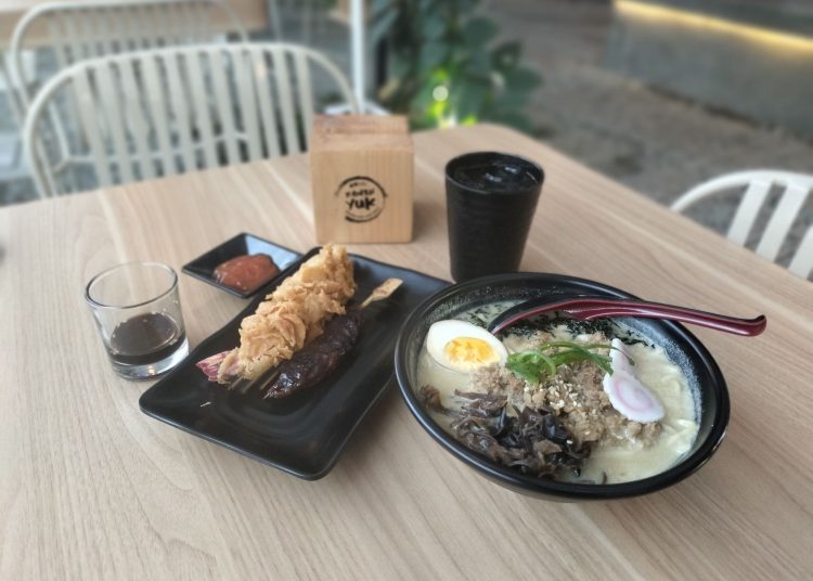 Menu Ramenyuk autentik khas Jepang.*/Ryan Haryanto