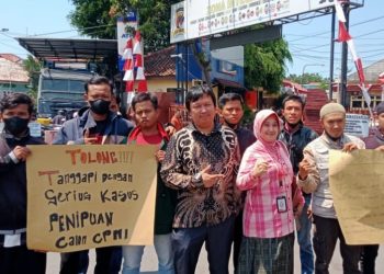 Puluhan CPMI Polandia Desak Polres Cirebon Kota Tangkap Pelaku Penipuan