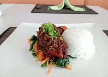 Ayam Bakar Sambal Gledek Hotel Santika Cirebon Bikin Ketagihan