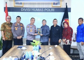 Divisi Humas Polri dan PWI Bahas Kerjasama Jelang Pemilu 2024