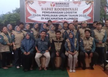 Panwascam Plumbon Gelar Rakor Penguatan Pengawas Kelurahan dan Desa