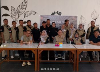 Awasi Pelanggaran, Panwascam Lemahabang Rutin Lakukan Monitoring Lapangan