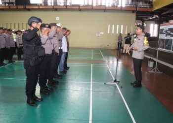 Polres Cirebon Kota Siagakan Pengamanan Lintasan Kunjungan Presiden RI Jokowi