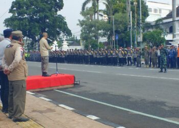 Ribuan Personel Siap Dikerahkan Dalam Pengamanan Pemilu Serentak 2024 di Kota Cirebon
