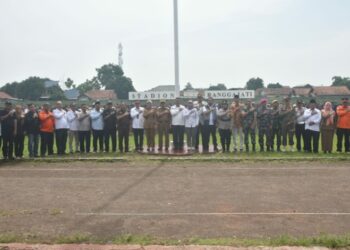 Apel Kesiapan dan Doa Bersama, Bupati Imron Yakini  Pemilu 2024 Berjalan Adem Ayem