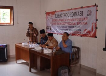 Pamwascam Ciwaringin Siap Awasi Pelaksanaan Tungsura di Pemilu 2024