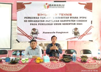 Panwascam Pangenan Turunkan APK yang Masih Terpasang