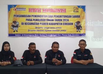 Panwascam Plered Fokus Tungsura, Minta PTPS Tingkatkan Kewaspadaan