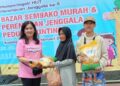 HUT Ke-5 Perempuan Jenggala, Gelar Baksos di Kuningan Sediakan 400 Paket Sembako Murah