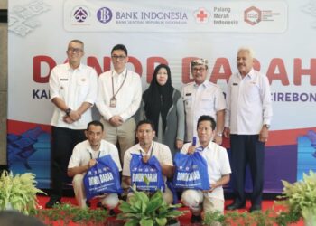 Pj Wali Kota Cirebon Hadiri Donor Darah di Kantor Perwakilan Bank Indonesia Cirebon