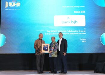 Akselerasi Ekonomi Daerah, bank bjb Raih Penghargaan di Ajang Best BUMD Award 2024 