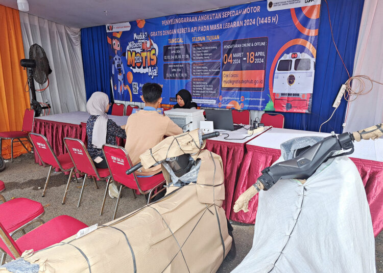 KAI Daop 3 Cirebon Dukung Program Motor Gratis yang Digelar DJKA Kemenhub.*