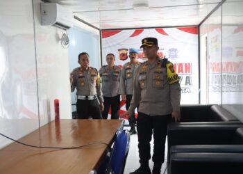 Wakapolres Cirebon Kota Cek Kesiapan Sejumlah Titik Pos Pam dan Pos Yan Mudik