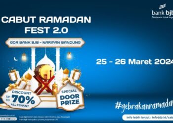 bank bjb Tebar Berbagai Promo Menarik di Bazar CABUT Ramadan Fest 2.0 Hadirkan Promo Diskon Hingga 70% 