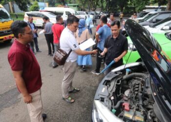 BPKPD Cek Fisik Ratusan Kendaraan Dinas Milik Pemda Kota Cirebon