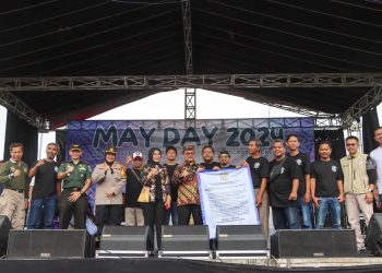 May Day 2024 di Kabupaten Cirebon, Bupati: Ajang Harmoni Buruh dan Pengusaha