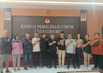 KPU Kota Cirebon Siap Bersinergi dengan FOMO Hadapi Pilkada 2024