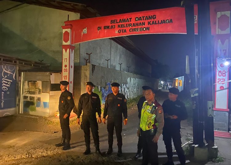 Maung Presisi Polres Cirebon Kota Gagalkan Tawuran Konten di Jalan Katiasa, Jumat (17/5/2024).*