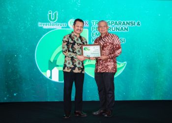 bank bjb Raih Dua Penghargaan Transparansi dan Penurunan Emisi Korporasi Terbaik 2024
