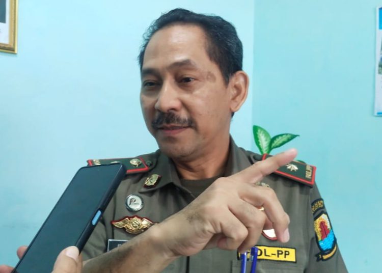 Kepala Satpol PP Kabupaten, Imam Ustadi.