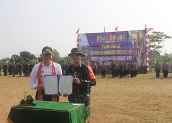 TMMD ke-121 di Desa Kubang, Bakti TNI Wujudkan Masyarakat Bersatu Pembangunan Cepat