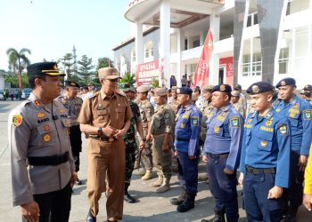 Ratusan Personel Ikuti Apel Gelar Pasukan Mantap Praja Lodaya 2024