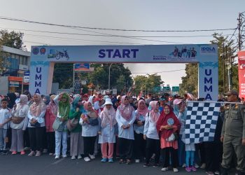 Ribuan Warga Meriahkan Jalan Santai Puncak Launching UMMADA Cirebon