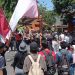 Baru Saja Dilantik, Gedung DPRD Kabupaten Cirebon Didemo Mahasiswa