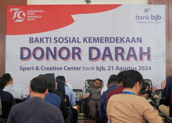 Hari Kemerdekaan RI Ke-79, bank bjb Kumpulkan 300 Kantong Darah