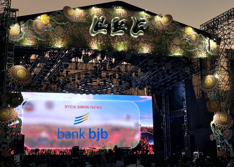 LaLaLa Festival  sukses guncang kawula muda Jakarta, yang digelar dari 23 hingga 25 Agustus 2024 di Jakarta International Expo (JIEXPO), Kemayoran, Jakarta. /* (humas bank bjb)