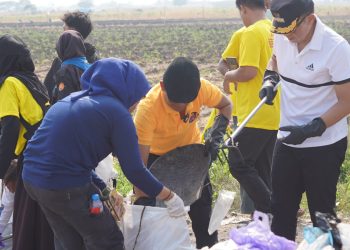 Aksi Bersih Sampah di Desa Pangenan, Pj Bupati:  Upaya Tangani Masalah Lingkungan