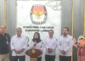 Pleno KPU, Empat Pasangan Calon Siap Bertarung di Pilkada Kabupaten Cirebon