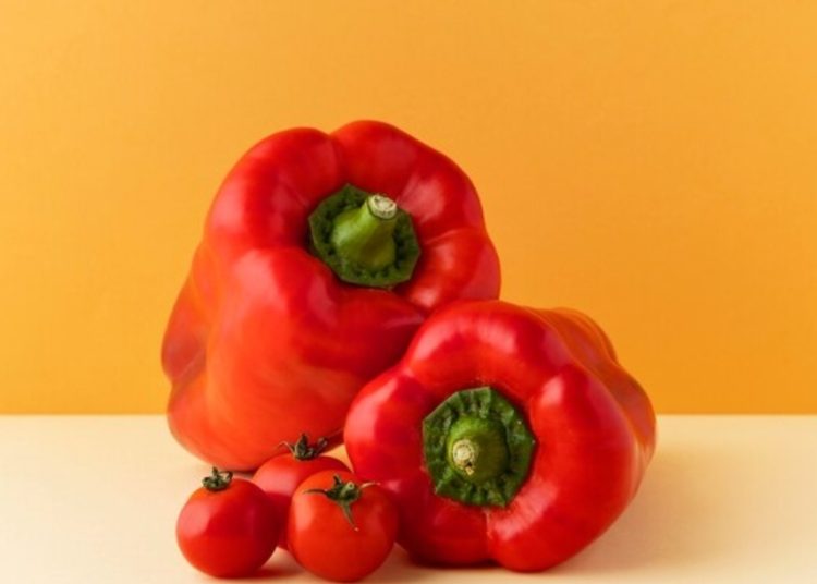 Ilsutrasi paprika merah. Foto: Freepik