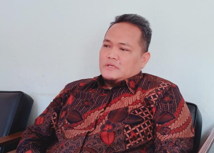 Wakil Ketua Bidang Kaderisasi DPC Partai Gerindra Kabupaten Cirebon, Cakra Suseno./*M.Rahmat