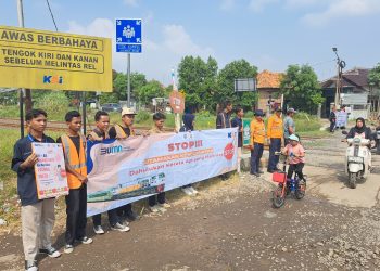 KAI Daop 3 Cirebon Serukan Keselamatan, Tutup 14 Perlintasan Sebidang Selama 2024