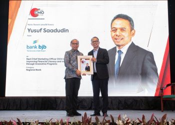 Bank BJB Raih Penghargaan Indonesia Best CMO Award 2024 atas Inovasi Pemasaran