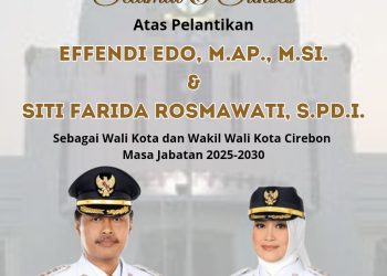 Dilantik Presiden Prabowo, Effendi Edo dan Siti Farida Resmi Jabat Wali Kota dan Wakil Wali Kota Cirebon
