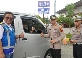 Jelang Mudik Lebaran, Kapolres Cirebon Kota Sosialisasikan Keselamatan Berkendara