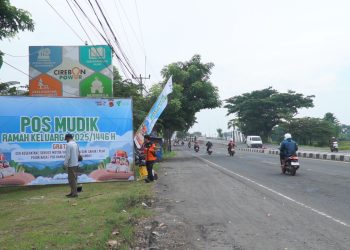 Posko Mudik di Taman Cirebon Power, Sediakan Layanan Gratis hingga Tempat Bermain Anak