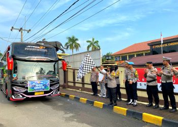 Mudik Gratis Polresta Cirebon, Warga Senang Bisa Pulang Kampung Tanpa Biaya