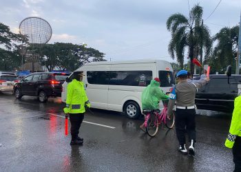 Kapolresta Cirebon Tinjau Langsung Arus Balik Lebaran 2025, Pastikan Keamanan Jalur Tol dan Arteri