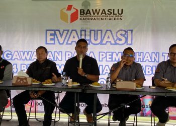 Bawaslu Kabupaten  Cirebon Evaluasi Pengawasan Pemilu 2024, Media Jadi Mitra Strategis