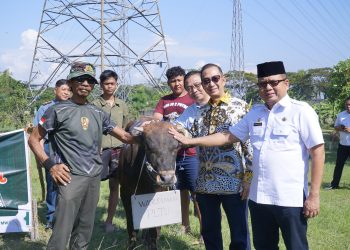 Cirebon Power Salurkan 56 Hewan Kurban ke 10 Desa Sekitar Pembangkit