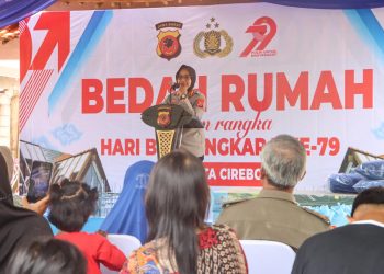 Kado Bhayangkara, Polresta Cirebon  Sulap Rumah Warga Jadi Hunian Layak