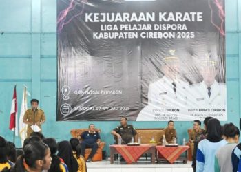 Kejuaraam Karate Pelajar Digelar, Wabup: Sportivitas dan Karakter Lebih Utama