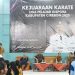Kejuaraam Karate Pelajar Digelar, Wabup: Sportivitas dan Karakter Lebih Utama