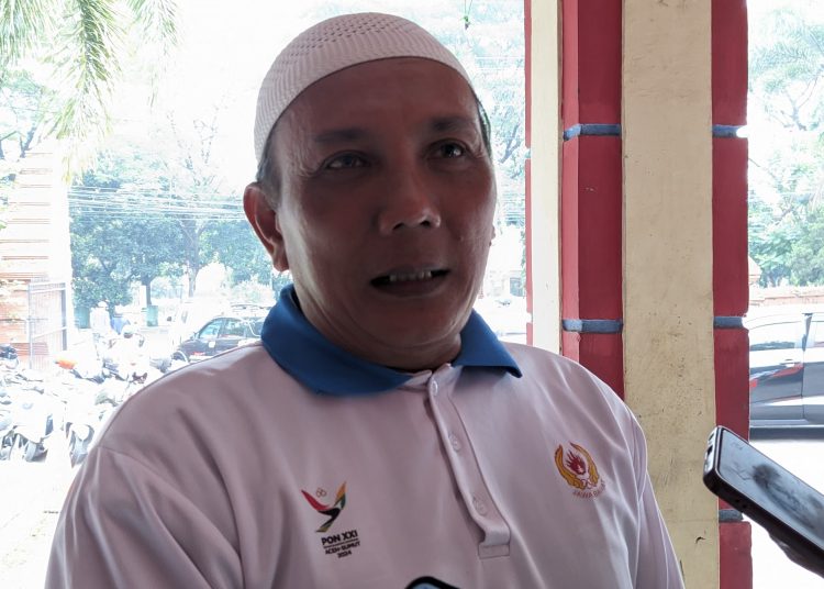 Ketua KONI Kabupaten Cirebon, Sutardi Raharja./* (foto: M. Rahmat) 