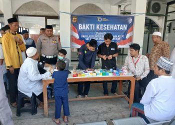 Satlantas dan Dokkes Hadirkan Layanan Kesehatan Gratis untuk Warga
