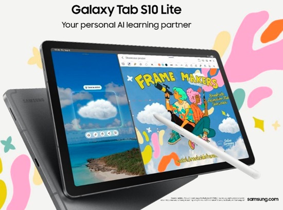Galaxy Tab S10 Lite Resmi Dirilis. Layar 10,9 Inci, S Pen, dan Baterai 8.000 mAh./* (foto: Samsung) 